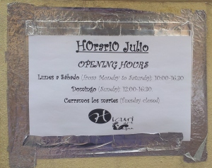 Summer Opening Times