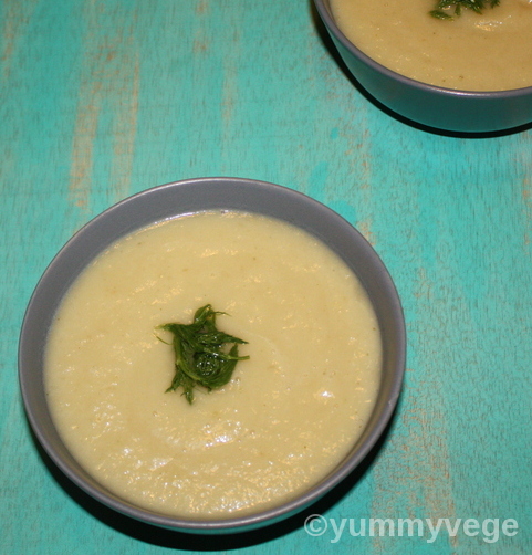 Parsnip and Fennel Soup